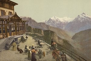 Berner Oberland: Schynige Platte, Terrace