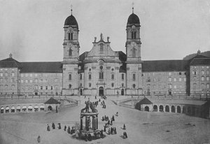 Einsiedeln, Facade of the Monastery