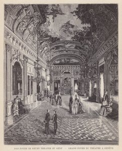 The Foyer in the New Theater in Geneva