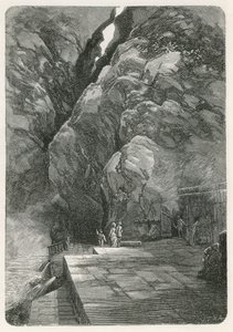 The sources of the Hot Springs at Pfaffers by Swiss School