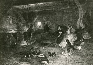 Tourists wakening in a Chalet by Swiss School