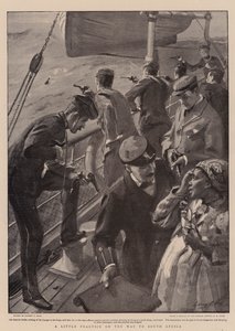A Little Practice on the Way to South Africa by Sydney Prior Hall