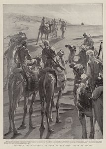 Friendly Arabs Scouting at Dawn on the Hills South of Sarras by Sydney Prior Hall