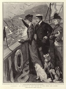 Largess!, an Incident of the Cruise of the King and Queen by Sydney Prior Hall