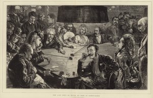 Last Days of Rouge et Noir at Baden-Baden by Sydney Prior Hall
