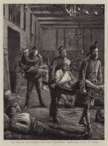 Le Malade Imaginaire, the New Volunteer Ambulance Staff at Work by Sydney Prior Hall