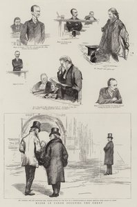 Major Le Caron occupies the Court by Sydney Prior Hall