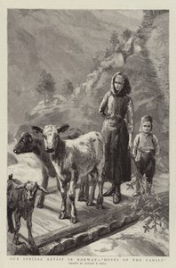 Our Special Artist in Norway, Hopes of the Family by Sydney Prior Hall