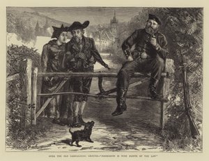 Over the Old Campaigning Ground, Possession is Nine Points of the Law