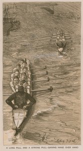 Reminiscences of an Oxford and Cambridge Boat Race: A long pull and a strong pull - gaining hand over hand