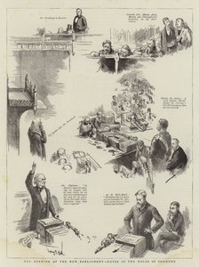 The Opening of the New Parliament, Notes in the House of Commons