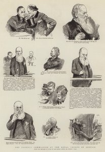 The Parnell Commission at the Royal Courts of Justice by Sydney Prior Hall