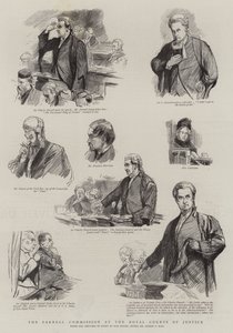 The Parnell Commission at the Royal Courts of Justice by Sydney Prior Hall