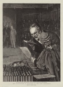 The Re-Election of Ministers in the Late Parliament by Sydney Prior Hall