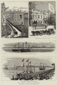 The Royal Visit to Ireland by Sydney Prior Hall