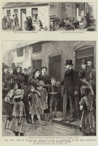 The Royal Visit to Ireland, the Prince of Wales as Commissioner of the Royal Commission on the Dwellings of the Working Classes by Sydney Prior Hall