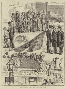 The Royal Visit to Victoria Park by Sydney Prior Hall