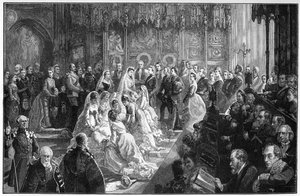 The Marriage of Princess Louise, 21 March 1871 by Sydney Prior Hall