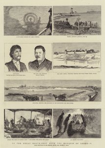 To the Great North-West with the Marquis of Lorne, V by Sydney Prior Hall