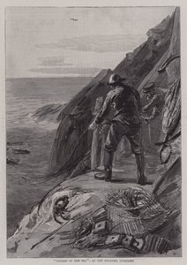 Toilers of the Sea, at the Gouffre, Guernsey by Sydney Prior Hall