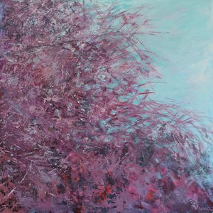 Blooming Spring Tree, 2025 by Sylvia Paul