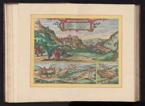 View of the Alhambra and the City of Granada by Symon Novelanus (possibly)