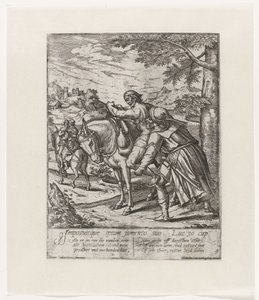 The Good Samaritan Helps the Wounded Man onto His Donkey, Parable of the Good Samaritan (series title)
