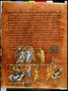 Two Angel Messengers Reporting Esau
