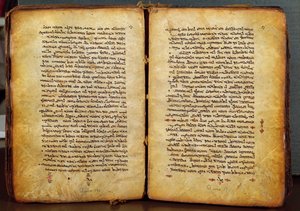 Pages from Acts of the Apostles, New Testament in the Peshitta Version, c.1216
