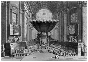 Canonization of Saints in St Peters Church, Rome