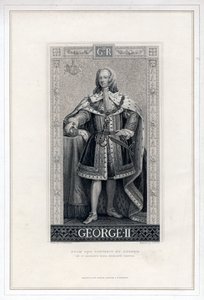George II of Great Britain by T. Brown