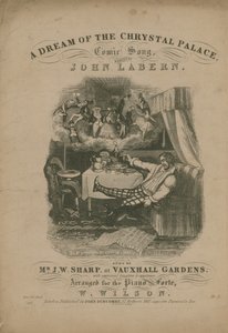 A dream of the Crystal Palace, a comic song by John La Bern