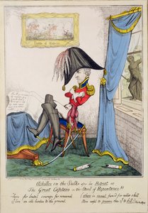 Achilles in the Sulks After His Retreat or, The Great Captain on the Stool of Repentance, pub. by G. Humphrey, May 7th 1827