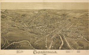 Carbondale, Pennsylvania, 1890 by T. M. Fowler