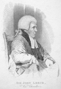 Sir John Leech, Vice Chancellor, c.1820