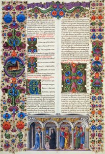 The Letter of James, from Volume II of Bible of Borso d