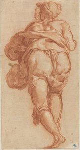 A Man Seen from Behind by Taddeo Zuccaro
