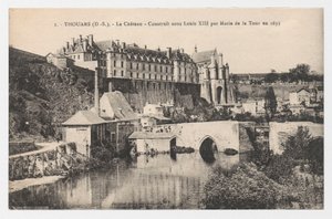 Postcard to Maria Mickiewicz by Tadeusz Makowski