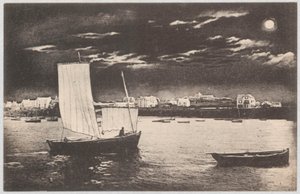 Postcard to Maria Mickiewicz by Tadeusz Makowski