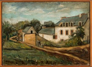 Landscape from Le Pouldu by Tadeusz Makowski