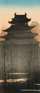 Nagoya Castle by Takahashi Hiroaki