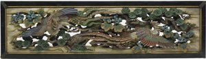 One of a pair of Ramma by Takamura Koun