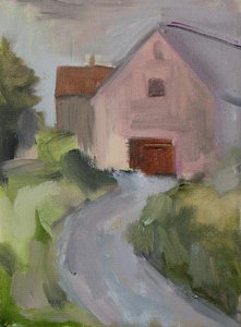 Barn on a Rural Road by Tamar Green