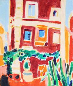 Colorful Mediterranean Facade by Tamara Jare