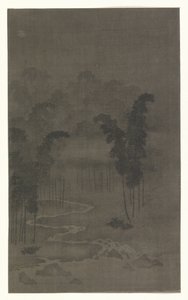 Bamboo Forest at Night