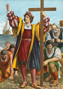 Christopher Columbus Arriving in the New World