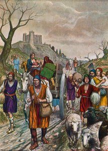 Fleeing the Muslims by Tancredi Scarpelli
