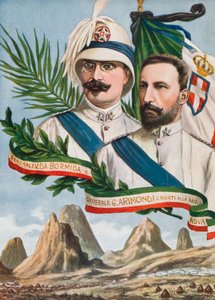 Heroes of Adua, 1895 by Tancredi Scarpelli