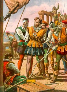 Mutiny on Board the Fleet of Magellan