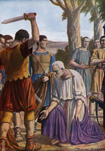 The Death of Cicero by Tancredi Scarpelli